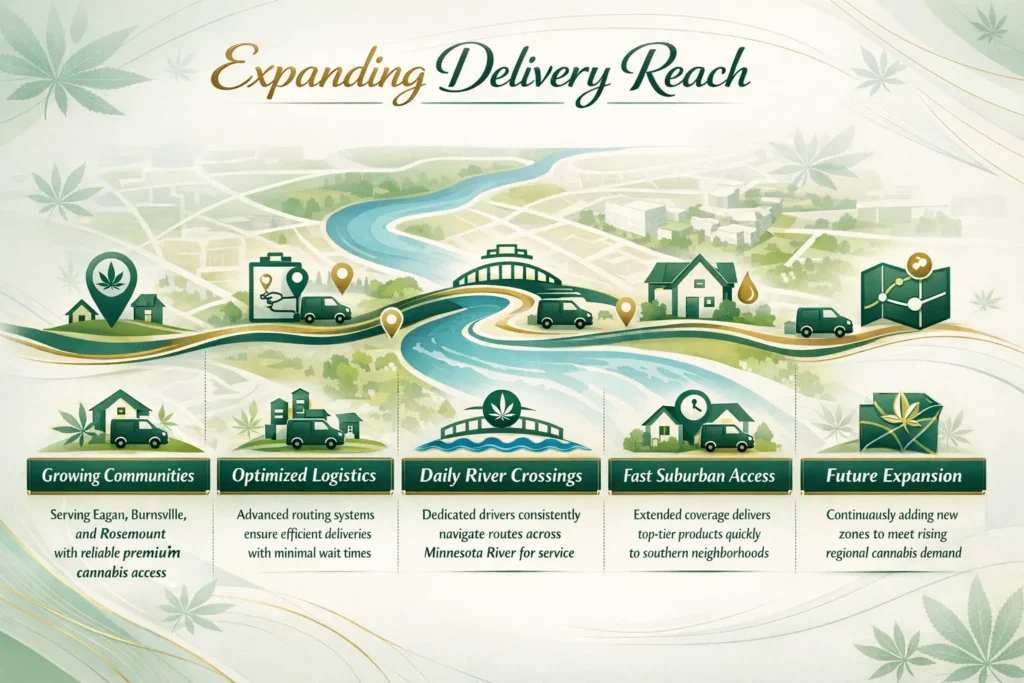THC delivery service Minnesota
