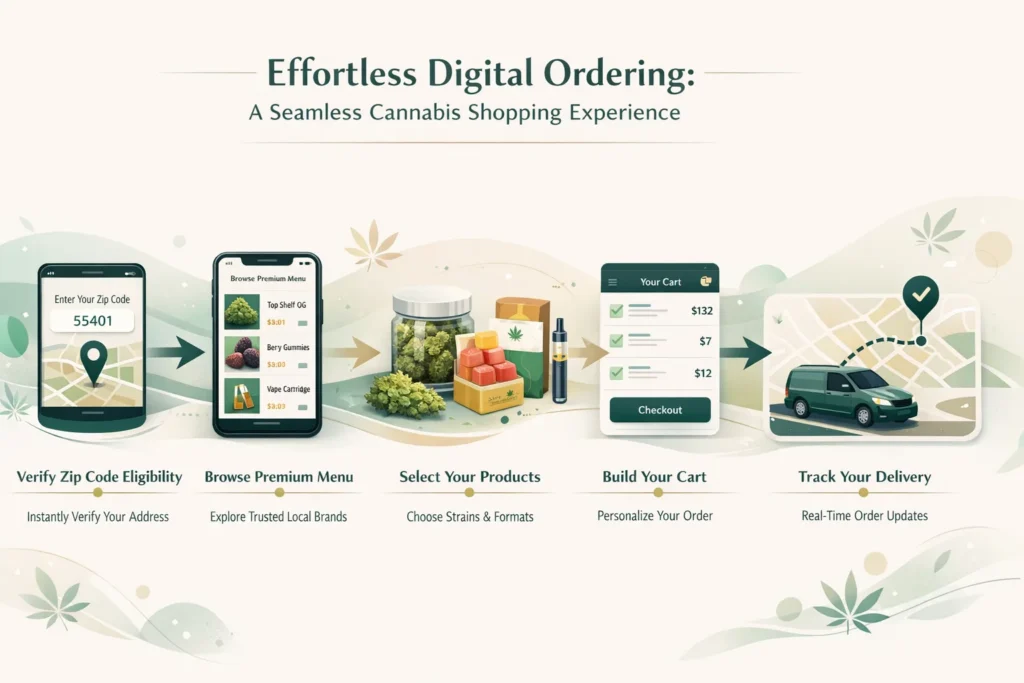THC edibles delivery