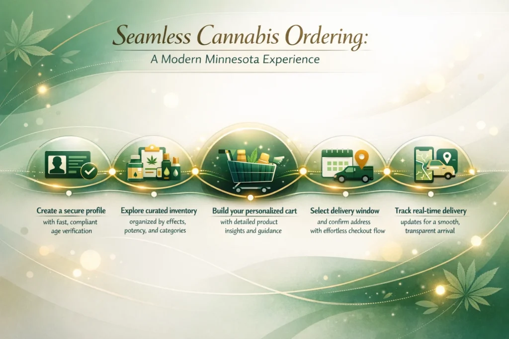 cannabis concentrates Minnesota dispensary secure checkout
