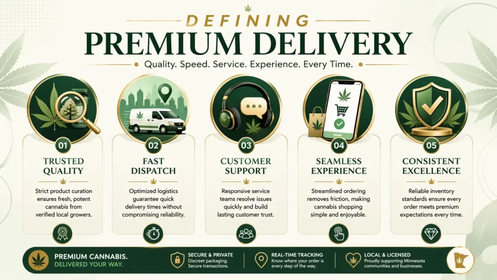 how cannabis delivery works in Minnesota