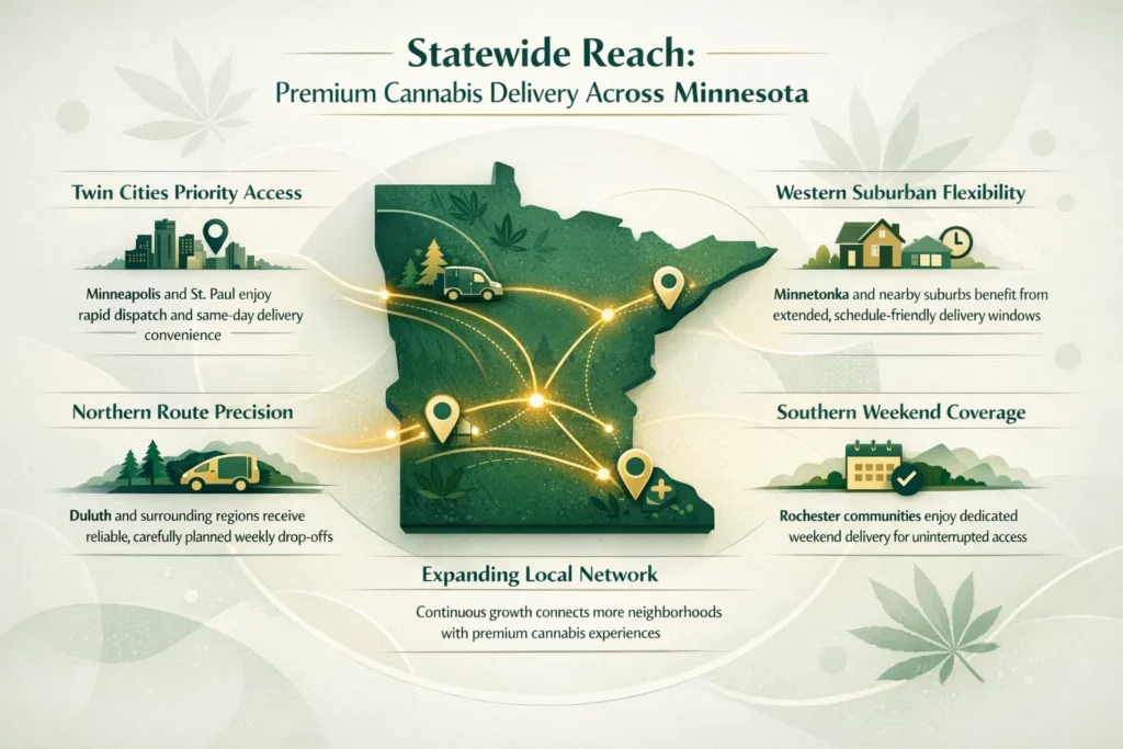 how to order cannabis delivery in Minnesota