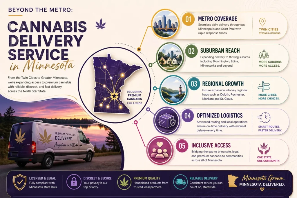legal cannabis delivery Minnesota rules