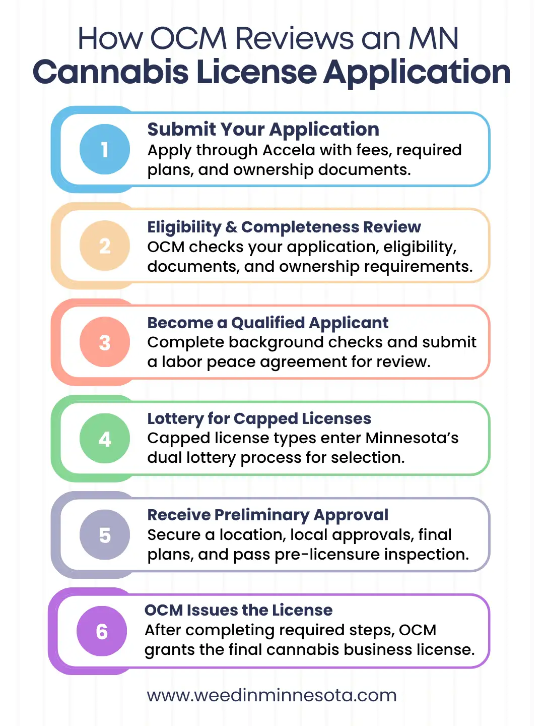 Minnesota Cannabis license application